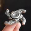 Åben Pansret Fidget Spinner Metal Hånd GoBiggeR Snurretop Spids EDC Stresslindrende Legetøj Anti-angst Fingerspids Roterende Legetøj til Mænd