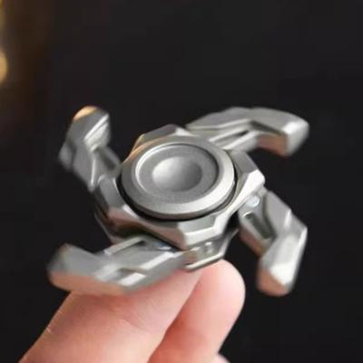 Åben Pansret Fidget Spinner Metal Hånd GoBiggeR Snurretop Spids EDC Stresslindrende Legetøj Anti-angst Fingerspids Roterende Legetøj til Mænd