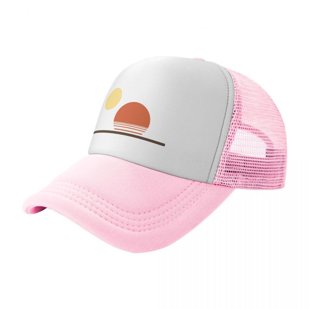 Binary Sunset Baseball Cap Funny Hats Luxury Hat Military Man Women S Mens