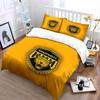 Amazonas FC Leopard Emblem Bedding Duvet Cover Set Duvet Cover Pillowcases  (1*Duvet Cover 2*Pillowcases, without duvet insert)