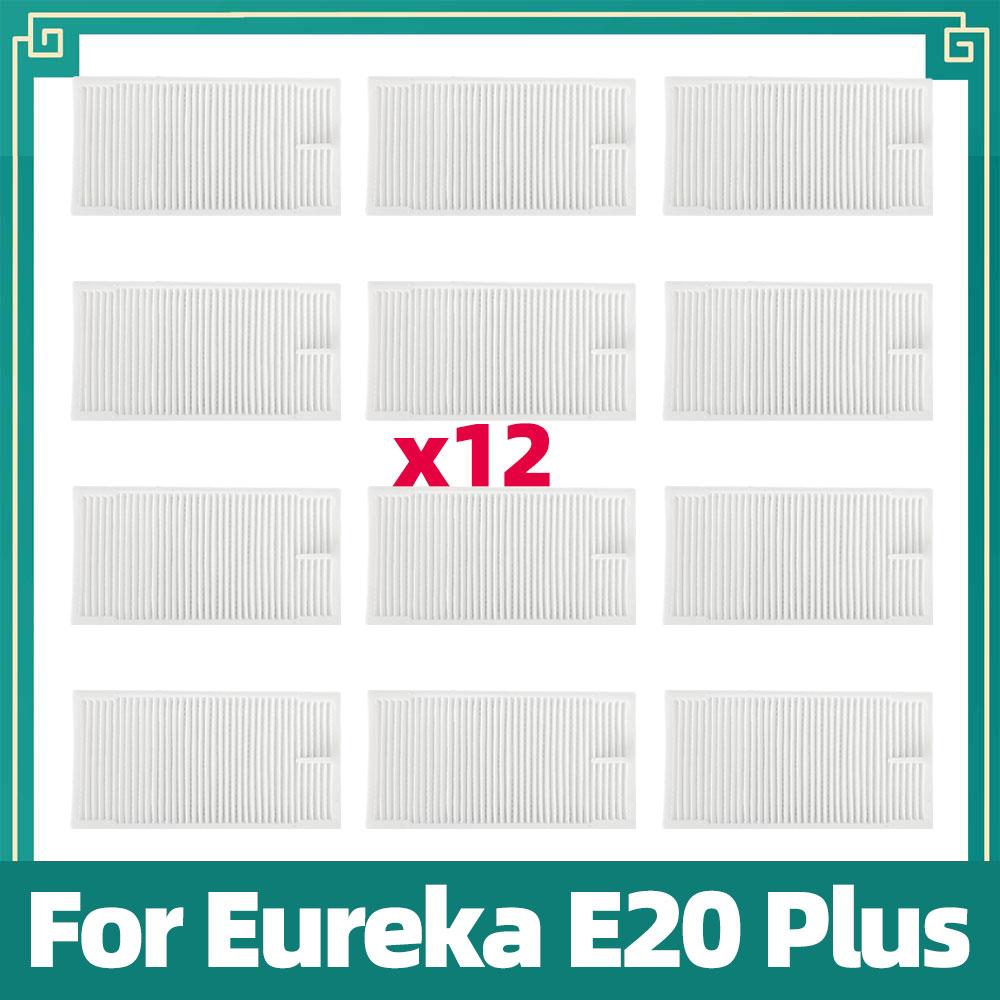 Fit For Eureka E20 Plus Vacuum Replacement Parts Main Side Brush HEPA Filter Mop Cloth Accessories