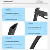 Front Head Swimming Training Snorkel Silicone Mouthpiece Junior Swimmers Full Dry Diving Equipment For Female Male Youth