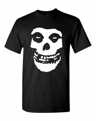 The Misfits Big Skull Face T-shirt Punk Rock Band Tees Unisex T-Shirt