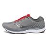 SAUCONY Guide 13 Stabilumas Patogus Tinklelis Neslystanti Atrama Lengvi Žemi Laisvalaikio Bėgimo Batai Vyriškas Kedas Pilkas Raudonas S20548-30