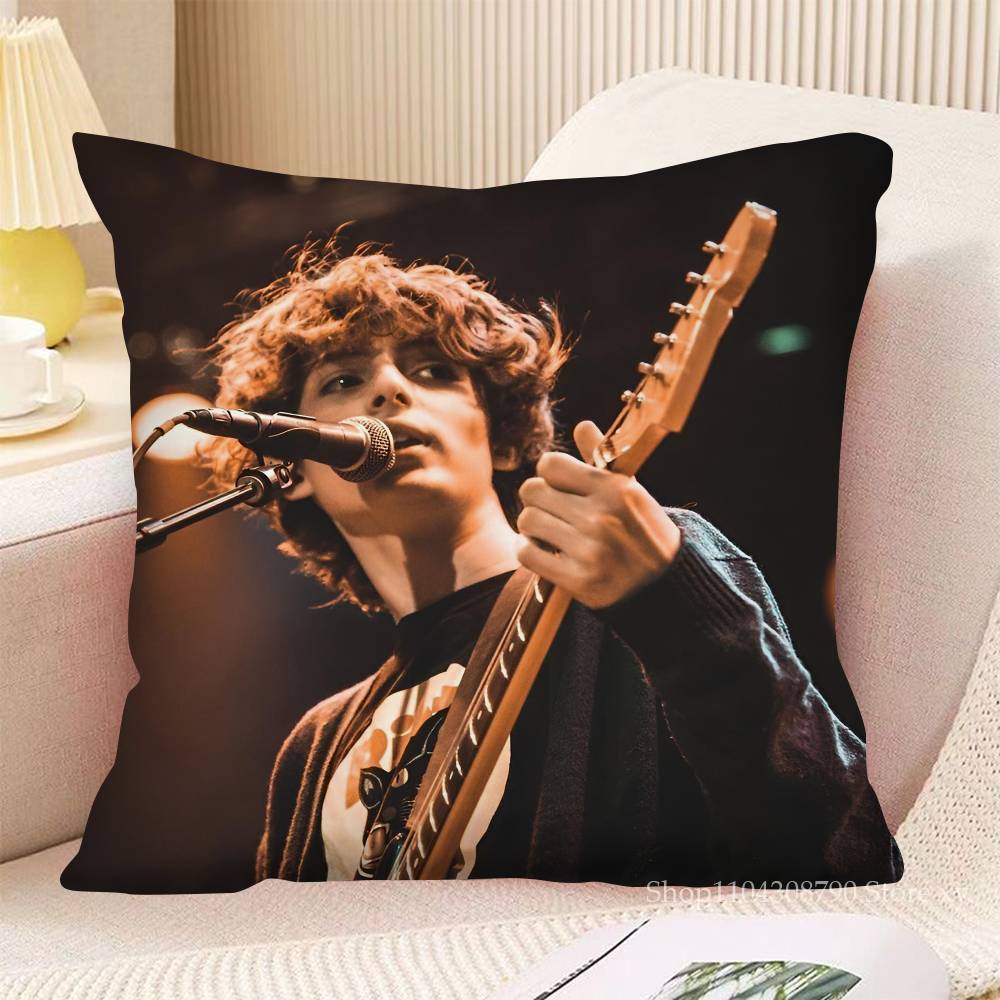 Schauspieler Finn Wolfhard Kissenbezug Mode Quadratischer Kissenbezug Schlafzimmer Sofa Raum Ins Dekoration Freizeit