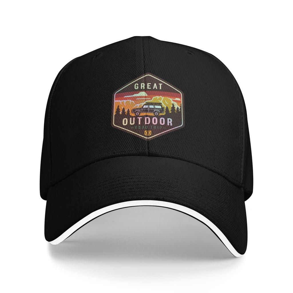 Personalized Mountain Camping Adventure Camper Baseball Cap Hip Hop Unisex WoUnisexs Adjustable  Dad Hat Autumn Snapback Caps