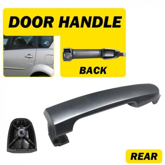 

Fit Toyota Corolla Gray Camry Left Rear Rear Right Door Side Outside Handle US
