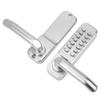 Mechanical Digital Door Lock, Keyless Lock, 4-7 Digit Combination Lock, Double-Sided Lever Handle, Waterproof, Zinc Alloy, No Battery Required, Suitab