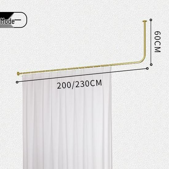 Wrought Iron Beauty Salon & Health Center Partition Curtain Rod for Beds