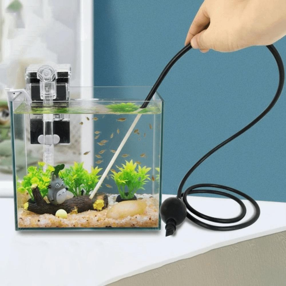 Manuelles Aquarium-Siphon-System Effizienter Fischbeckenreiniger Ökosystem-Becken