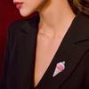 Multipurpose Fun Sophisticated Ice Cream Brooch Elegant Designs Portable Fashion Accessory for Performers Daily Outfit