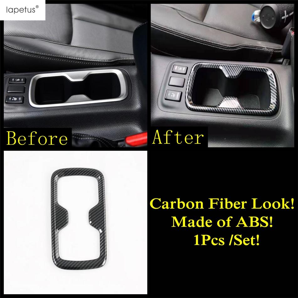 Side Air AC Vent Handle Bowl Gear Shift Head Cover Trim For Nissan Navara NP300 / Terra 2017 -  ABS Carbon Fiber Accessories