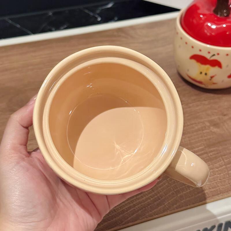 Cute Apple Ceramic Mug