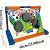 Scoring Electronic Soccer Game Set For Kids Moving Soccer Goal Toss Target Game Indoor Outdoor With Balls Birthday Gifts For Boy