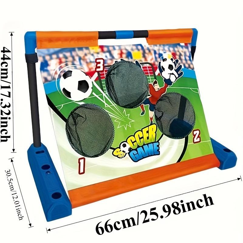 Scoring Electronic Soccer Game Set For Kids Moving Soccer Goal Toss Target Game Indoor Outdoor With Balls Birthday Gifts For Boy