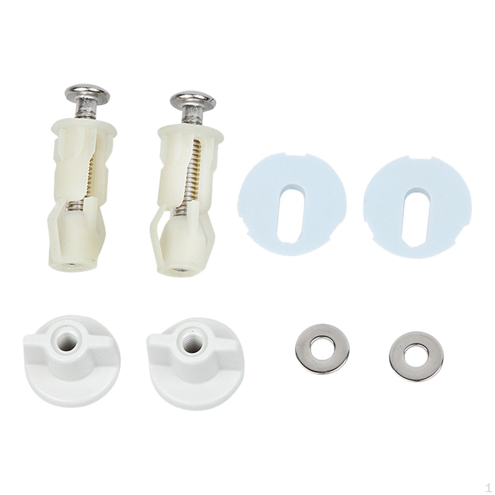 

Toilet Seats Screws Expanding Tightening Fittings Nuts Washers Parts Short Screws