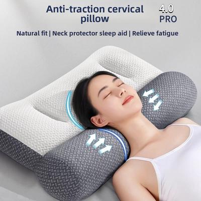 Ergonomic Cervical Pillow for Neck Pain Relief Orthopedic Memory Foam Pillow for Side, Back, Stomach Sleepers
