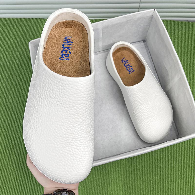 Fashion Hotel kitchen non-slip and oil-resistant Chef's shoes Casual flat work safe Men's shoes Breathable and comfortable plus size 47