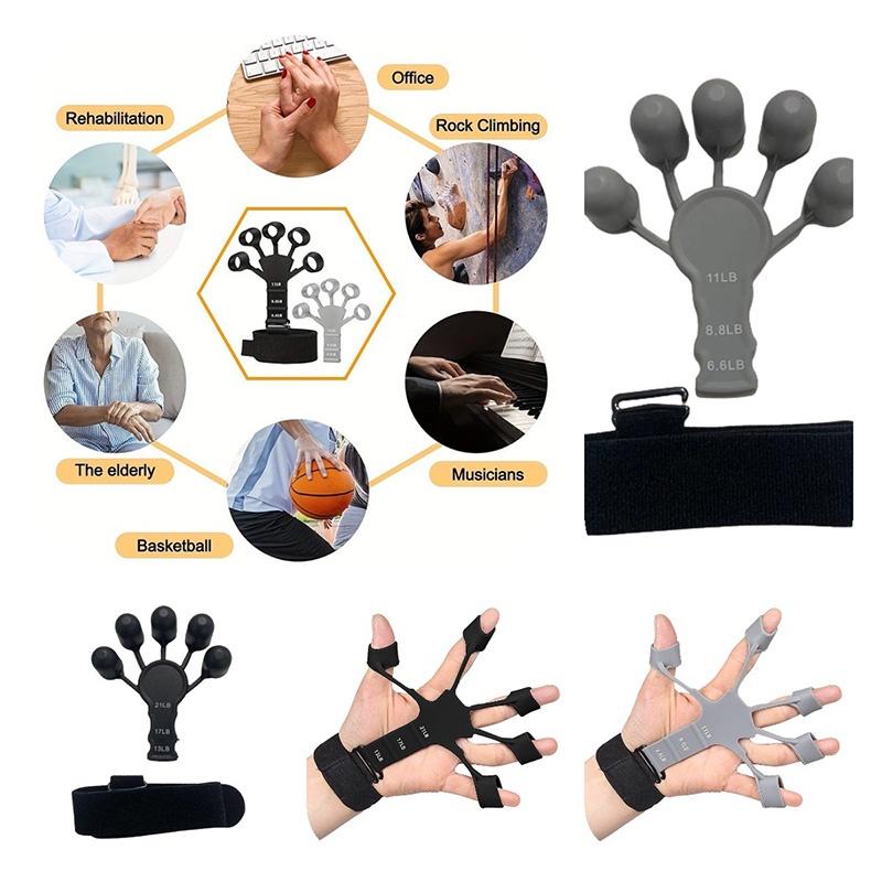 Grip Strengthener Finger Stretcher Hand Training Elastic Band Fitness Equipment
