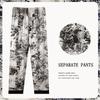 Spring/Summer Retro Floral Print Pajama Pants - Women's Korean Style, Suitable for Casual Wear, Loose Fit, Ideal for Spring and Autumn.
