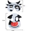 15 Stück Tiermasken Filz Tier-Thema Geburtstagsparty Dekoration Cartoon-Masken Interessante Masken