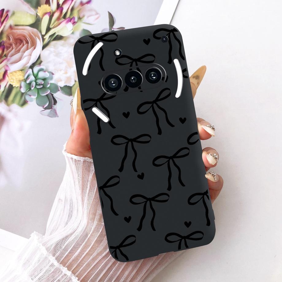 For Nothing Phone (3a) Pro (2a) Plus (1) Phone Case Luxury Flower Butterfly Cartoon Bow Pattern Back Cover Soft TPU Silicone Bag