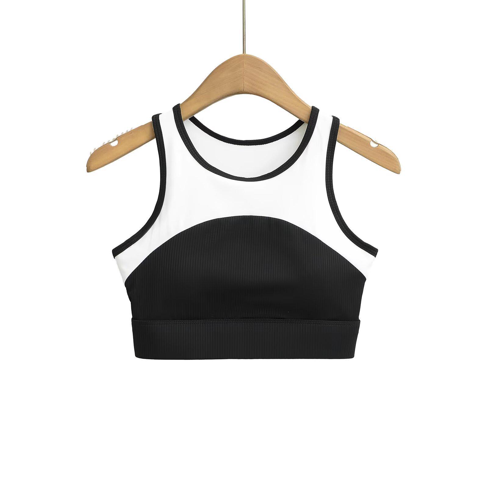 

Женская приталенная майка без рукавов с нагрудными вкладышами, весна/лето 2025 Medium чёрный