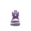 Air Jordan 1 Mid Action Grape Women Sneakers Purple Sail Sky-J-Light-Purple BQ6472-504