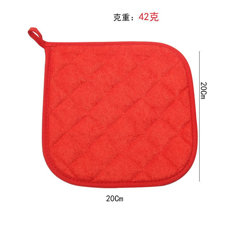 3Pc Pot Holders Heat Resistant Potholders Cotton Hot Pot Pad Firm Grip Pot Holders Dining Table Mat Pot Holders Set Kitchen Tool