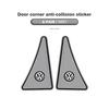Valve Stems Caps For Volkswagen VW Car Door Corner Protective Cover Stickers Cover Car Accessories Polo Jetta Sagitar Magotan Pa zg0