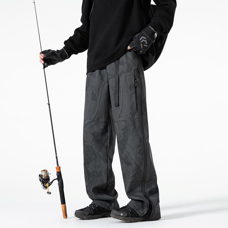 

Мужские ветрозащитные брюки софтшелл на флисовой подкладке Woodpecker для осенне-зимних мероприятий на открытом воздухе M