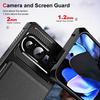 For Google Pixel 10 Pro XL Case Card Slot Kickstand Leather + TPU Reinforced Corner Phone Cover