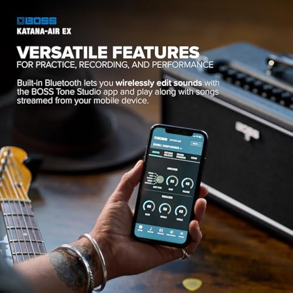 BOSS/KATANA-AIR EX Guitar Amplifier Boss Wireless Desktop Amplifier KTN-AIR EX