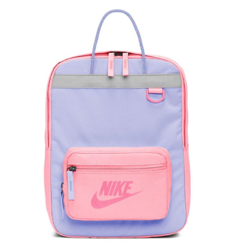 Nike Tanjun Fabric Portable Backpack Women's Pink Blue Multicolor Lightweight Casual BA5927-510