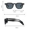 Klassische Nieten Luxusmarke Designer Quadratische Sonnenbrille Damen Für Herren Beliebt Vintage Punk Outdoor Fahren Leopard Sonnenbrille