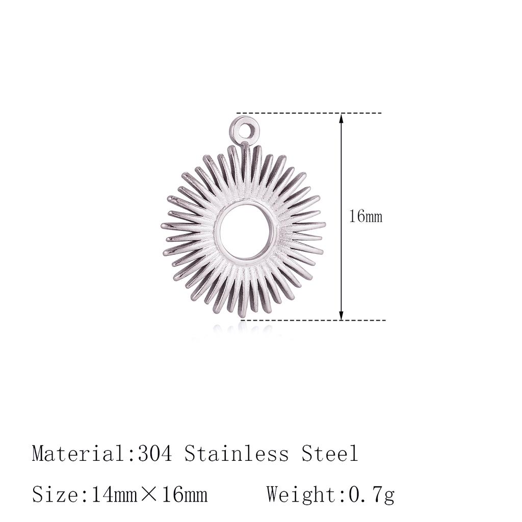 3Pcs Bee/Violin/Coconut Palm/Hearts Charms Stainless Steel Necklaces Bracelet Pendants Handmade Craft DIY Jewelry Making Finding