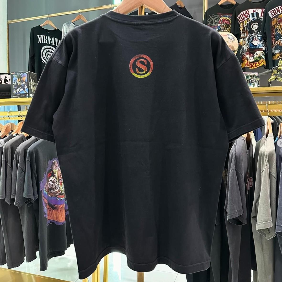 1991 Slowdive Just For A Day Rare T-Shirt Black XXL S