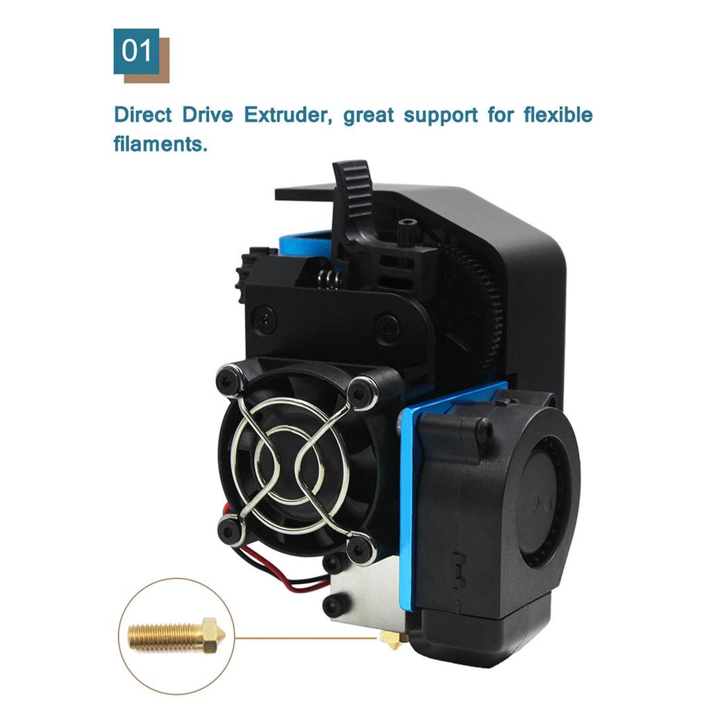 Artillery Single-Nozzle Extruder 1,75mm Direct Drive Extruder Unterstützung für flexibles Filament Kompatibel mit Sidewinder X1
