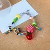 Handmade Colorful Necklace/Bracelet Fashionable Choker with Dainty Bowknot and Star Pendant Rainbow Beaded Jewelry