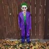 Stunning Joker For Kids Featuring Vibrant Purple Color And Premium Polyester Fabric Perfect For Halloween Parties And Events