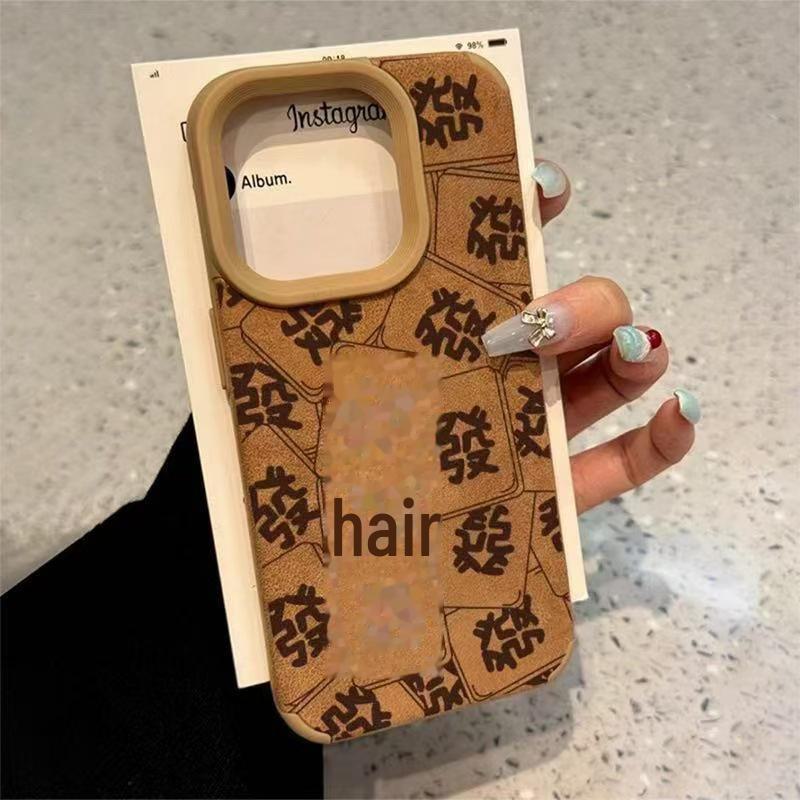 

Fortune Lambskin Hair Case for iPhone 12, 13, 14, and Apple 15 Plus iPhone 16 Plus