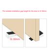 1Pcs Safety Silicone Door Stop Stoppers Block Wedge Doorstops Door Stopper Home Office Door Rear Retainer Anti-collision Stop