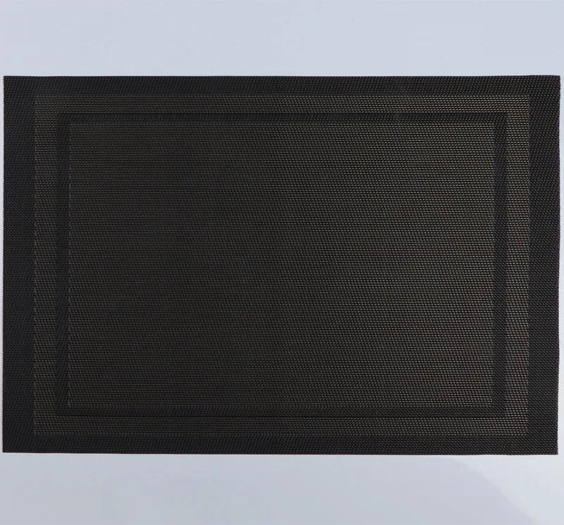 4/6/8/10Pcs Table Placemats PVC Non-slip Placemat For Dining Table Weave Mats Cup Coaster Kitchen Accessories Home Decor