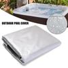 Anti-UV Dustproof Waterproof Swimming Pool Cover Spa Bathtub Cover Hot Tub Protective Cover Oxford