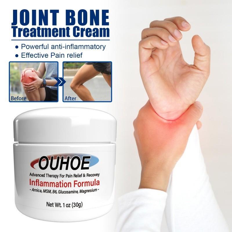 Ouhoe Joint Relief Cream Soothing Formula For Knees Back Shoulders And Neck Pain 30g