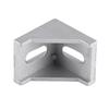 5pcs Aluminum Alloy L Shape Corner Bracket Right Angle Brace Fastener 40x40mm