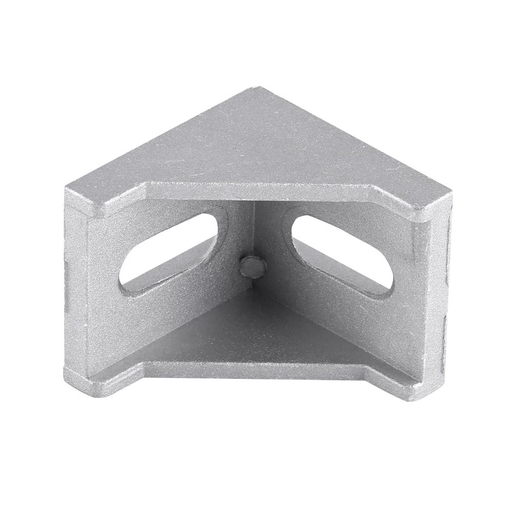 5pcs Aluminum Alloy L Shape Corner Bracket Right Angle Brace Fastener 40x40mm