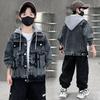 Boys' Trendy Denim Jacket - Spring/Autumn Fashion Top for Kids