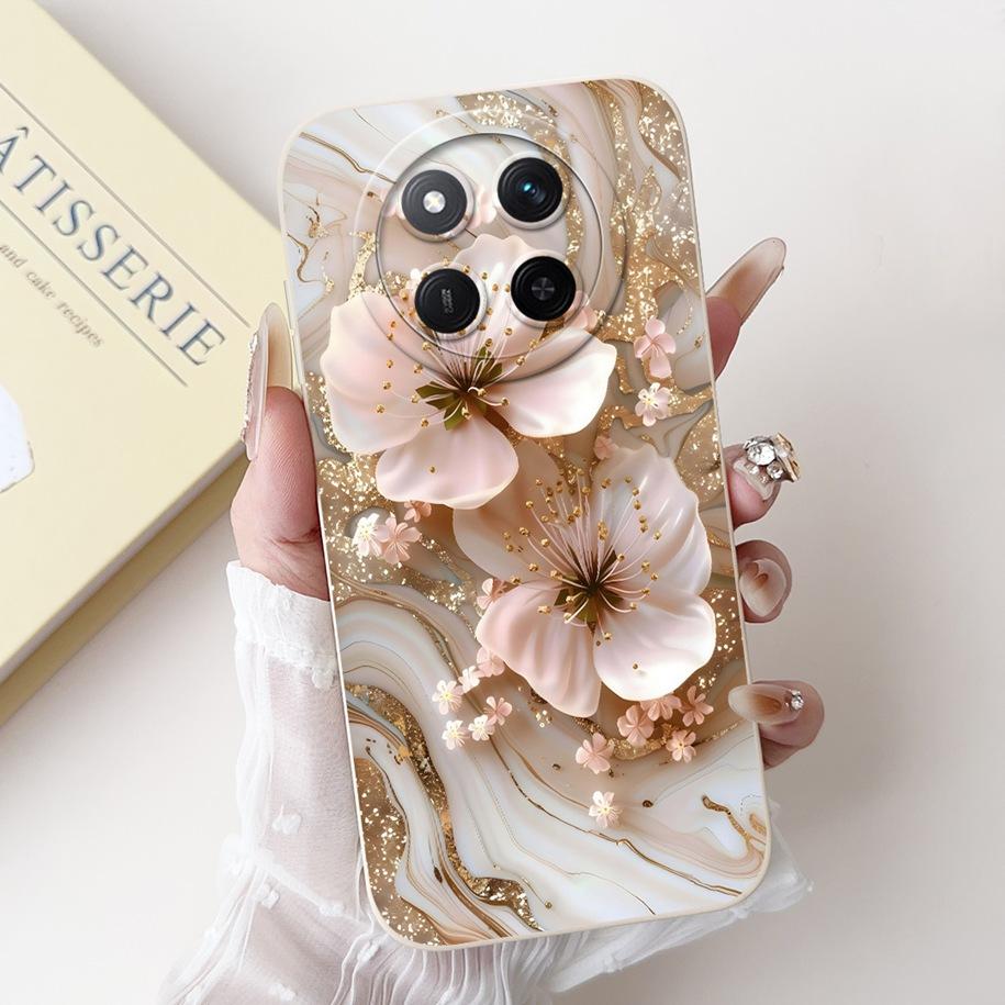 For Honor Magic 7 Lite Case BRP-NX1 Fashion Butterfly Flower Soft Silicone Lens Protective Cover For Honor X9c X 9c Smart Bumper