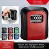 Wall Mounted Key Lock Box Sturdy Combination Lock Box Key Safe Storage  Construction Site